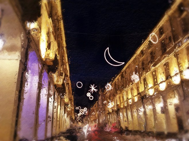 Only the moon stands true