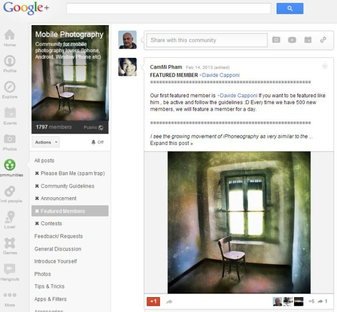 Featured on Mobile Photography